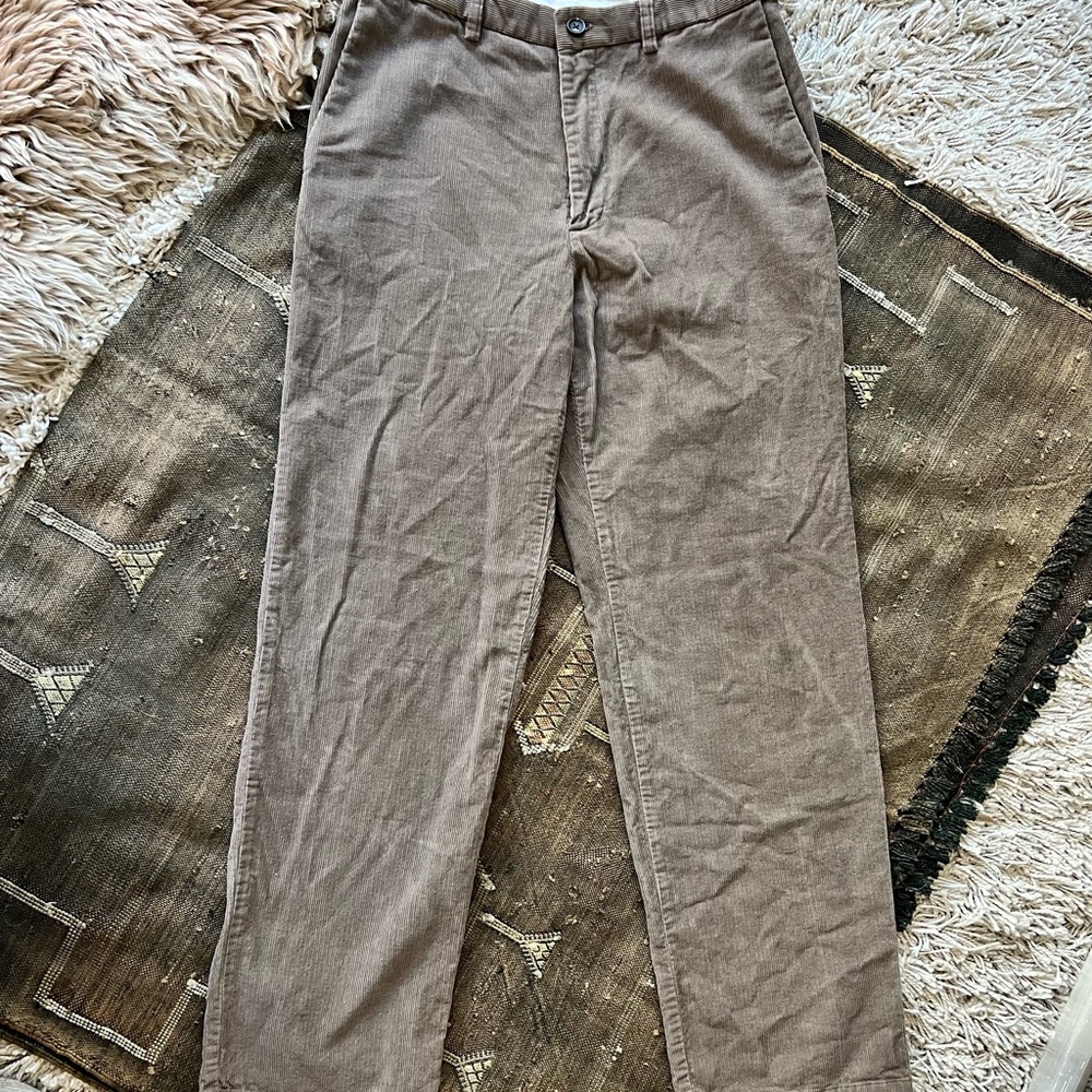 Vintage Men's Brown Corduroy Pants